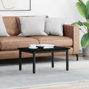 Sofabord Sort eg 70 x 50 x 36 cm Konstrueret træ