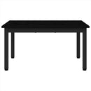 Sofabord Sort eg 70 x 50 x 36 cm Konstrueret træ