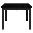 Sofabord Sort eg 70 x 50 x 36 cm Konstrueret træ
