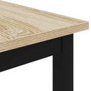 Sofabord Sonoma 70 x 50 x 36 cm Konstrueret træ