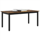 Sofabord Røget Eg 100 x 50 x 45 cm Konstrueret træ