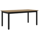 Sofabord Artisan eg 100 x 50 x 45 cm Konstrueret træ