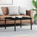 Sofabord Sort eg 80 x 80 x 45 cm Konstrueret træ