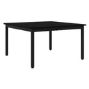 Sofabord Sort eg 80 x 80 x 45 cm Konstrueret træ