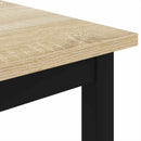 Sofabord Sonoma 80 x 80 x 45 cm Konstrueret træ
