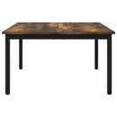 Sofabord Røget Eg 80 x 80 x 45 cm Konstrueret træ