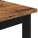 Sofabord Gammelt træ 80 x 80 x 45 cm Konstrueret træ