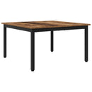 Sofabord Gammelt træ 80 x 80 x 45 cm Konstrueret træ