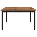 Sofabord Gammelt træ 80 x 80 x 45 cm Konstrueret træ