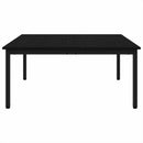 Sofabord Sort eg 100 x 100 x 45 cm Konstrueret træ