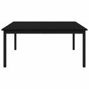 Sofabord Sort eg 100 x 100 x 45 cm Konstrueret træ