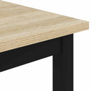 Sofabord Sonoma 100 x 100 x 45 cm Konstrueret træ