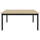 Sofabord Sonoma 100 x 100 x 45 cm Konstrueret træ