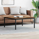 Sofabord Gammelt træ 100 x 100 x 45 cm Konstrueret træ