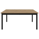 Sofabord Artisan eg 100 x 100 x 45 cm Konstrueret træ
