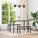 bænk Sonoma-eg 80 x 35 x 45 cm Konstrueret træ