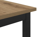 bænk Artisan-eg 80 x 35 x 45 cm Konstrueret træ