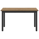 bænk Artisan-eg 80 x 35 x 45 cm Konstrueret træ
