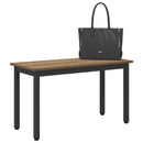 bænk Artisan-eg 80 x 35 x 45 cm Konstrueret træ