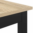 bænk Sonoma-eg 110 x 35 x 45 cm Konstrueret træ