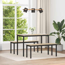 bænk Sonoma-eg 110 x 35 x 45 cm Konstrueret træ