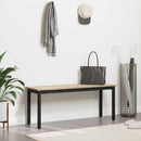 bænk Sonoma-eg 110 x 35 x 45 cm Konstrueret træ