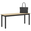 bænk Sonoma-eg 110 x 35 x 45 cm Konstrueret træ