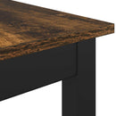 bænk Røget Eg 110 x 35 x 45 cm Konstrueret træ