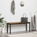 bænk Røget Eg 110 x 35 x 45 cm Konstrueret træ