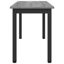 bænk Grå Sonoma 110 x 35 x 45 cm Konstrueret træ