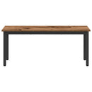 bænk Gammelt træ 110 x 35 x 45 cm Konstrueret træ