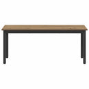 bænk Artisan-eg 110 x 35 x 45 cm Konstrueret træ