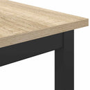 bænk Sonoma-eg 160 x 35 x 45 cm Konstrueret træ