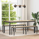 bænk Sonoma-eg 160 x 35 x 45 cm Konstrueret træ
