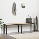 bænk Sonoma-eg 160 x 35 x 45 cm Konstrueret træ