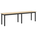 bænk Sonoma-eg 160 x 35 x 45 cm Konstrueret træ