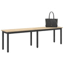 bænk Sonoma-eg 160 x 35 x 45 cm Konstrueret træ