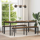 bænk Gammelt træ 160 x 35 x 45 cm Konstrueret træ