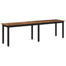 bænk Gammelt træ 160 x 35 x 45 cm Konstrueret træ