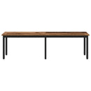 bænk Gammelt træ 160 x 35 x 45 cm Konstrueret træ