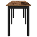 bænk Gammelt træ 160 x 35 x 45 cm Konstrueret træ