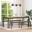 bænk Artisan-eg 160 x 35 x 45 cm Konstrueret træ