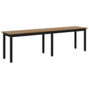bænk Artisan-eg 160 x 35 x 45 cm Konstrueret træ