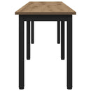 bænk Artisan-eg 160 x 35 x 45 cm Konstrueret træ