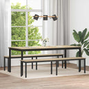bænk Sonoma-eg 200 x 35 x 45 cm Konstrueret træ