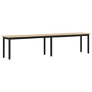 bænk Sonoma-eg 200 x 35 x 45 cm Konstrueret træ