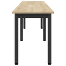 bænk Sonoma-eg 200 x 35 x 45 cm Konstrueret træ