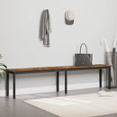 bænk Røget Eg 200 x 35 x 45 cm Konstrueret træ