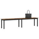 bænk Røget Eg 200 x 35 x 45 cm Konstrueret træ
