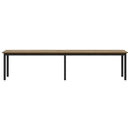 bænk Artisan-eg 200 x 35 x 45 cm Konstrueret træ